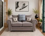 Verona 2 Seater Sofa - Luxurious Chenille Fabric - Image 2