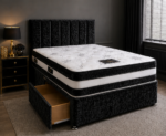 Modern Super King Divan Bed with Mattress – Storage Included