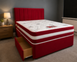 Super King Size Bed Frame with Mattress – Divan Storage Bed