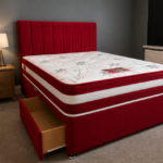 Super King Size Bed Frame with Mattress – Divan Storage Bed