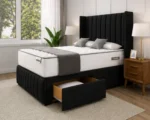 Contemporary King Size Divan Bed with Mattress and Storage - King Size Divan Bed with Comfortable Mattress - Image 4