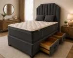 Premium King Size Divan Bed Base with Mattress