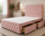 Premium King Size Divan Bed with Mattress and Storage Included - Image 3