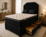 Luxury King Size Divan Bed with  Mattress