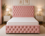 Premium King Size Divan Bed with Mattress and Storage Included - Image 2