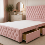Premium King Size Divan Bed with Mattress and Storage Included