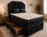 Divan Bed with  mattress and Drawer Storage - Double Divan Bed Base for Spacious Rooms - Image 2