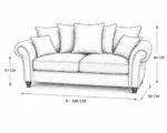 Comfortable 2 Seater Sofa - Ashwin Sofa - Image 5