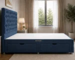 Double Size Divan Bed Frame – Comfortable Double Bed with Mattress - Image 3