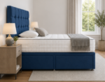 Classic Super King Size Divan Bed Frame With Mattress - Image 3