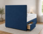 Classic Super King Size Divan Bed Frame With Mattress - Image 4
