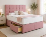 Double Size Divan Bed with Storage - Double Bed With Mattress Included