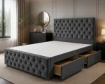 Double Size Divan Bed Frame With Mattress – Double Bed With Mattress - Image 3