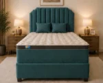Double Divan Bed with Modern Style - Bed with mattress and Drawers - Image 3