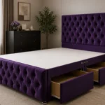 Double Divan Bed Frame – Double Bed Frame – Mattress and Storage Included