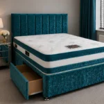 Durable King Size Divan Bed Frame – King Size Storage Divan Bed – Mattress Included