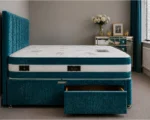 Durable King Size Divan Bed Frame – King Size Storage Divan Bed – Mattress Included - Image 2