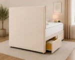 Premium Double Divan Bed Frame – Double Size Bed with Mattress and Drawers - Image 4