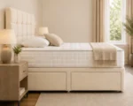 Premium Double Divan Bed Frame – Double Size Bed with Mattress and Drawers - Image 3