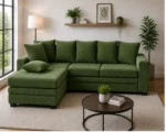 Modern Dylan 4 Seater Corner Sofa – Luxury Living Room Style