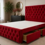 Luxury Double Divan Bed Frame – Elegant Double Bed With Mattress