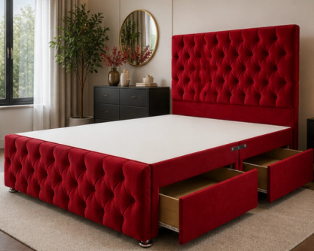 53 Elegant Prestige Bed – Luxury Divan Bed Luxury Double Divan Bed Frame – Elegant Double Bed With Mattress - Image 1
