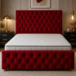Designer King Size Divan Bed Frame – Modern King Size Bed Frame with Mattress Included