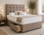 King Size Divan Bed – Bed With Mattress - Image 2