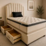King Size Divan Bed - King Size Divan Bed with Mattress & Drawers