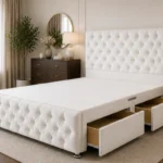 Double Divan Bed Frame – Double Bed Frame with Mattress – Modern & Elegant