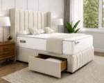 Double Divan Bed with Multi Drawer Storage - Double Bed with Mattress - Image 3