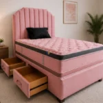 Stylish Divan Bed Frame With Mattress – Comfortable & Modern Double Bed