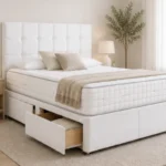 Double Size Divan Bed Frame - Double Size Divan Bed with Mattress