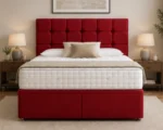 Modern Super King Size Divan Bed Frame – Premium Super King Bed with Mattress and Drawers - Image 3