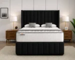 King Size Divan Bed Frame – Stylish King Size Storage Bed – Mattress Included - Image 2