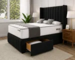 King Size Divan Bed Frame – Stylish King Size Storage Bed – Mattress Included