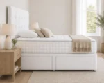 Modern Super King Size Divan Bed Frame – Super King Bed Frame with Mattress and Drawers - Image 2