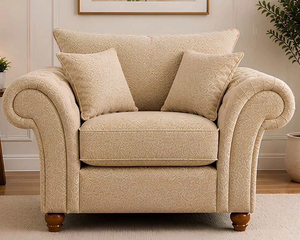 Ashwin Compact Home Sofa Ashwin1 Seater Armchair - Image 1