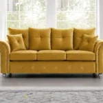 Living Room Ashwin 3 Seater Sofa - Comfortable 3 Seater Sofa