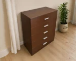 Chest of 5 Drawers  – Modern Wooden Drawers - Image 2