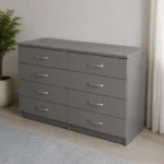 Premium 4/4 Chest of Drawers – Stylish Wooden Storage - Chest of 4 Drawers