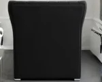 Black Oxford Single Bed – Luxury 3ft Upholstered Bed Frame with mattress - Image 3