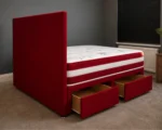 Double Bed Frame - Double Bed Frame with Mattress – Storage Divan Bed - Image 2