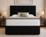 Storage King Size Divan Bed – King Size Bed with Mattress and Storage Drawers