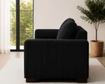 2 Seater Sofa - Black Sofa -Dylan New Sofa - Image 3