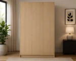 3 Door Wardrobe with 2 Drawers - Image 5