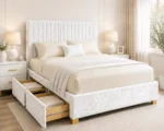 King Size Divan Bed with Storage – King Size Storage Bed with Mattress – Modern Divan Frame