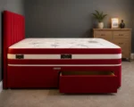 Double Bed Frame - Double Bed Frame with Mattress – Storage Divan Bed - Image 4