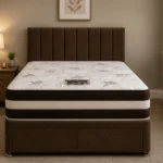 Practical Double Divan Bed - Divan Bed Frame - Double Divan Bed Frame – Storage Drawers & Mattress