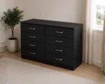 Chest of Drawers 4/4 – Modern Large Drawer Chest for Bedroom Storage -  Luxury Wooden Drawer Cabinet for Modern Homes - Image 3
